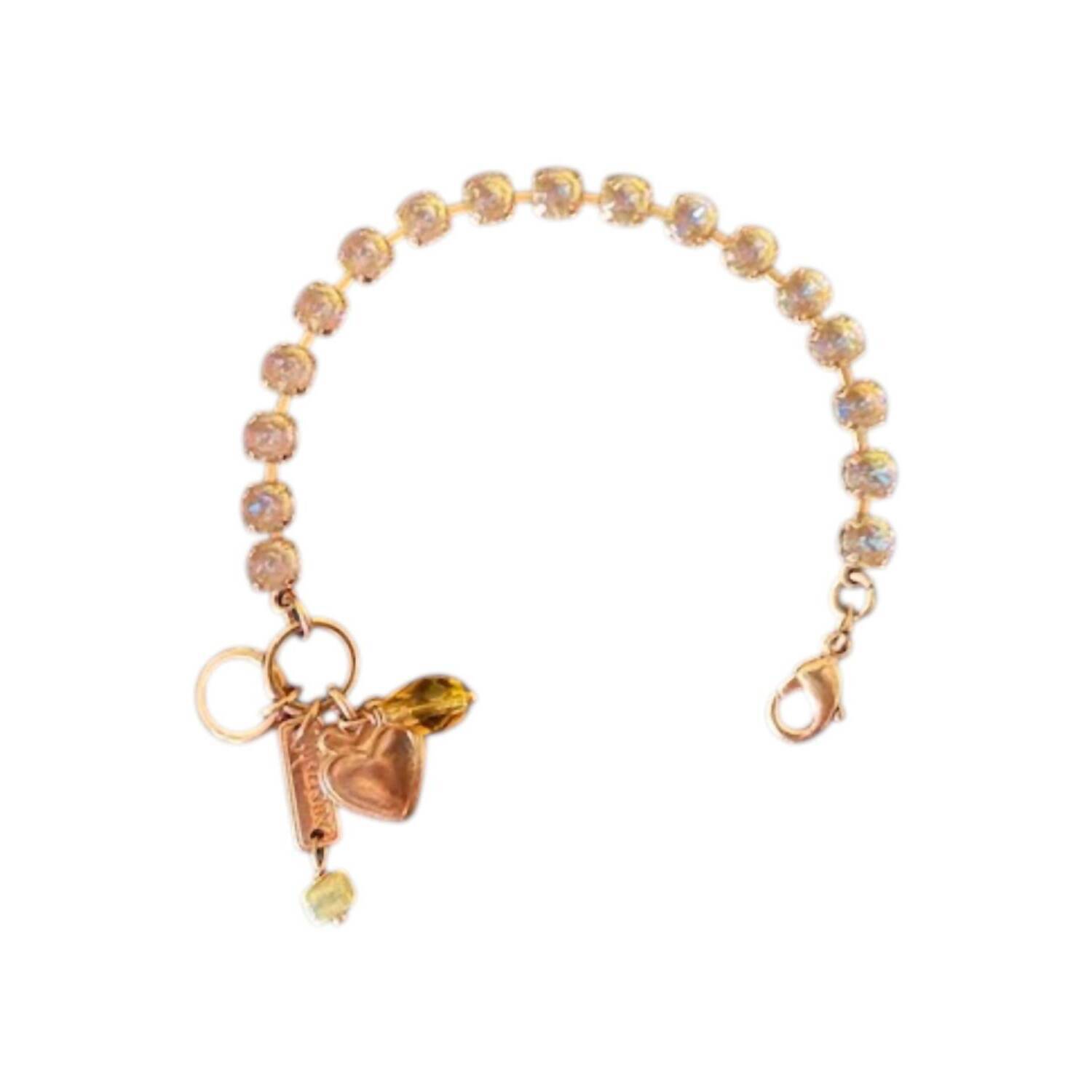 New Mariana Women's Butter Pecan Bracelet In Gold